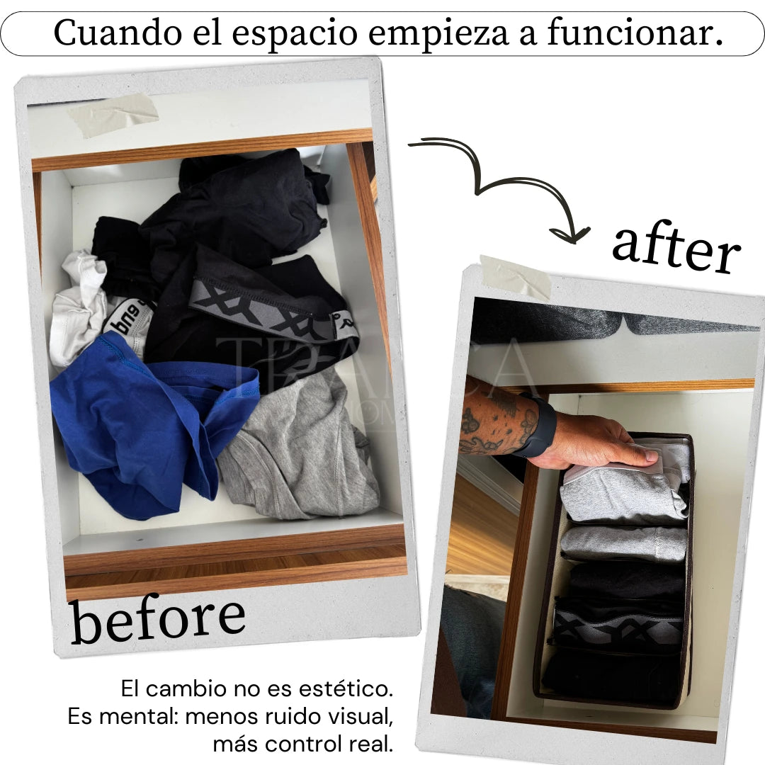 Organizador de ropa para uso diario