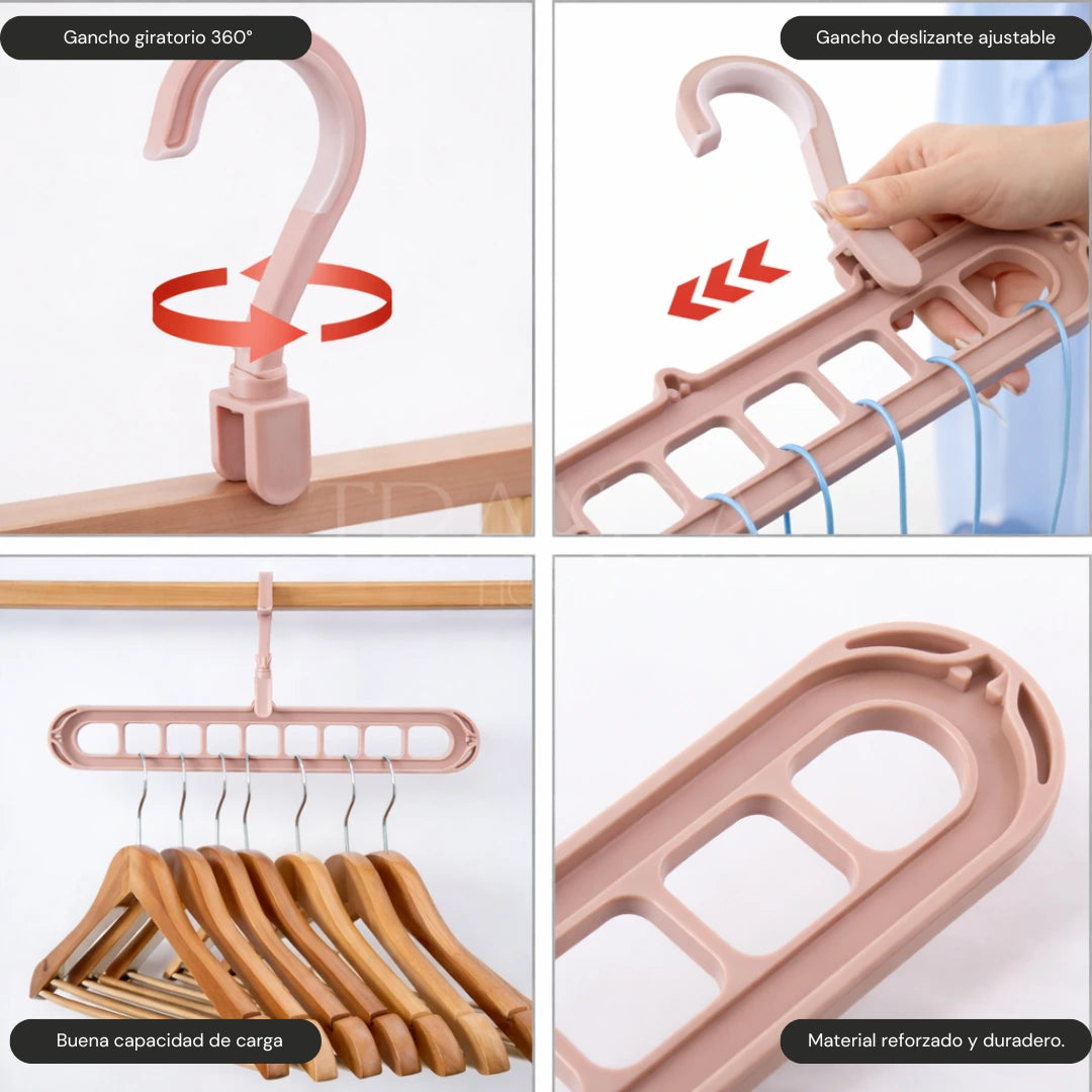 Percha multifuncional resistente