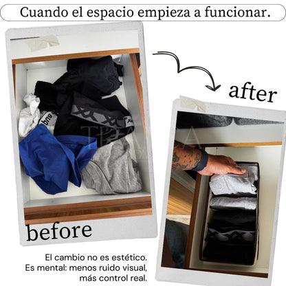 Organizador de ropa para uso diario