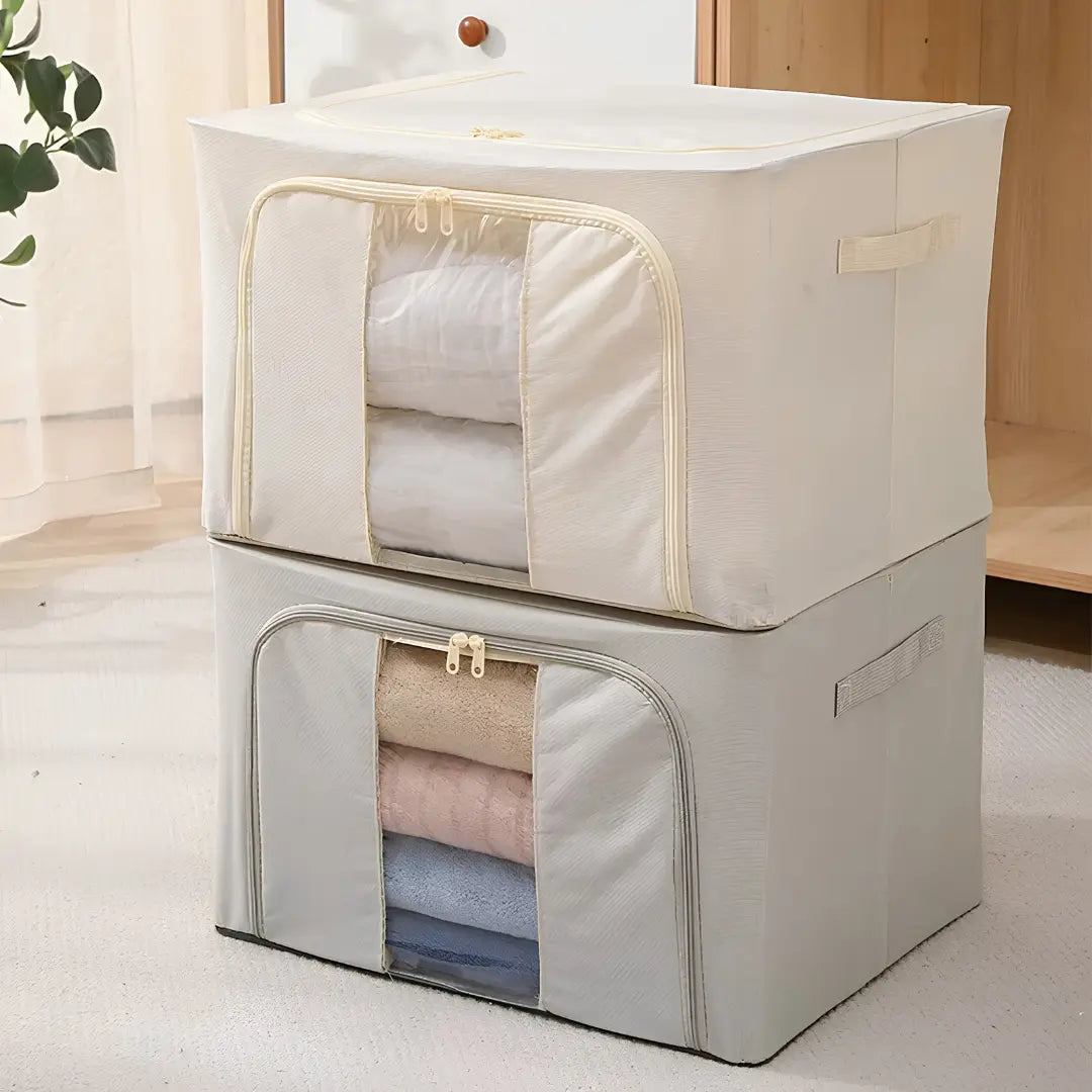 Caja Organizadora con Visor — guardás todo sin perder acceso, ves qué hay sin abrir