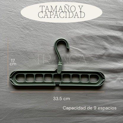 Percha multifuncional resistente