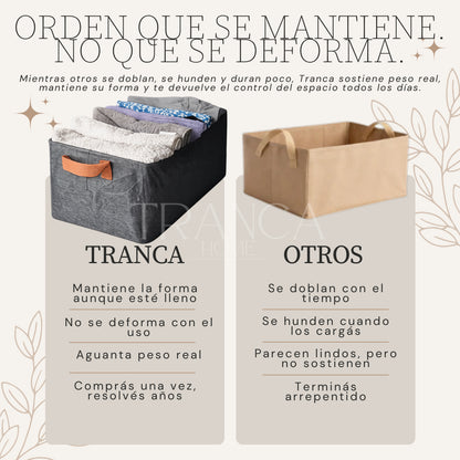 Organizador de ropa plegable