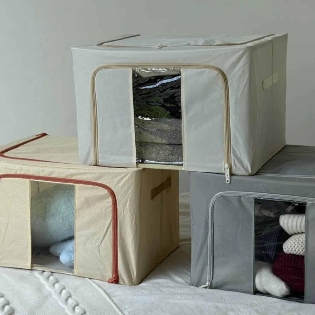 Caja Organizadora con Visor — guardás todo sin perder acceso, ves qué hay sin abrir
