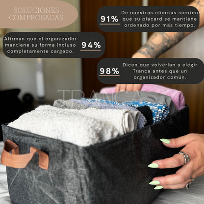 Organizador de ropa plegable