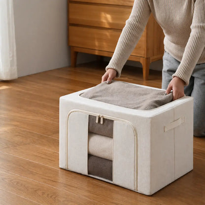 Caja Organizadora con Visor — guardás todo sin perder acceso, ves qué hay sin abrir