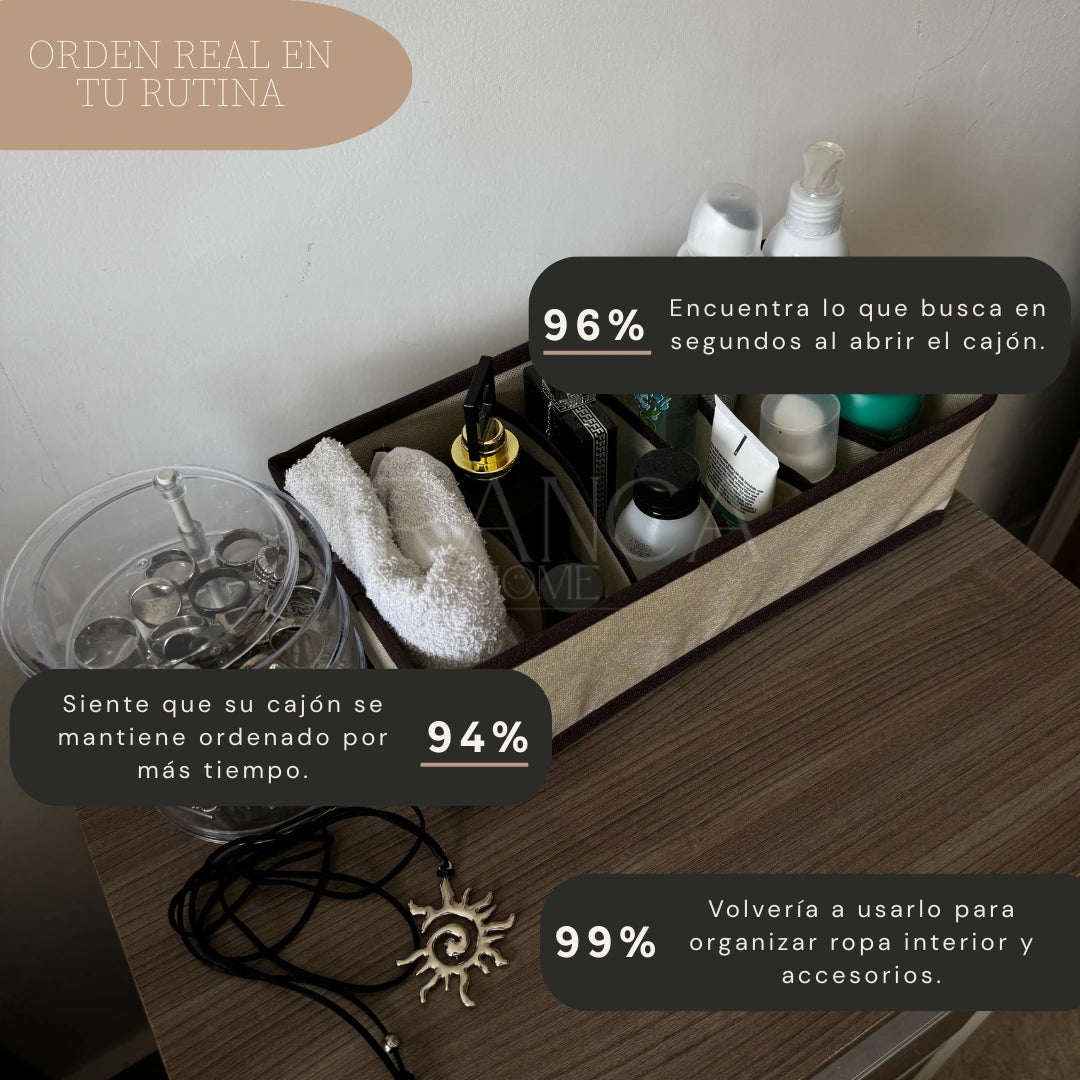 Organizador de ropa para uso diario