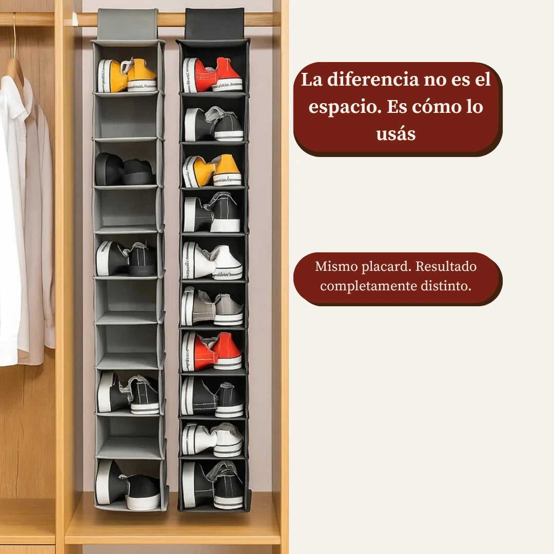 Organizador Vertical Visible — todo a la vista, nada que buscar, nada que desarmar